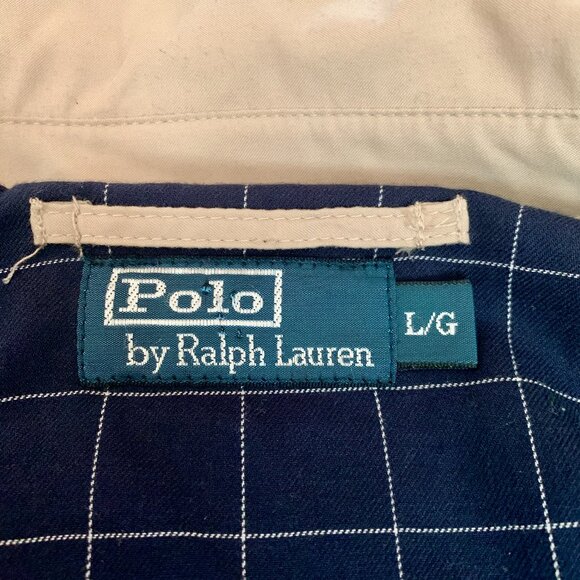 Polo by Ralph Lauren Tan Windbreaker Jacket - Picture 5 of 7